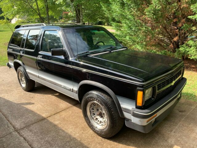 1992 Black Chevrolet Blazer SUV
