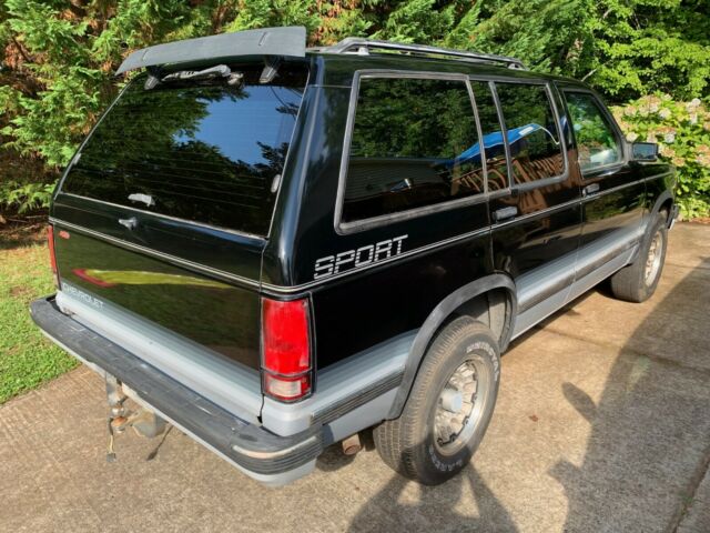 1992 Black Chevrolet Blazer SUV