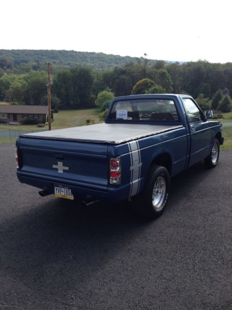 1982 Blue Chevrolet S-10