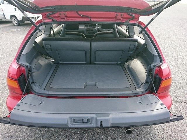 1992 Red Honda Civic Hatchback