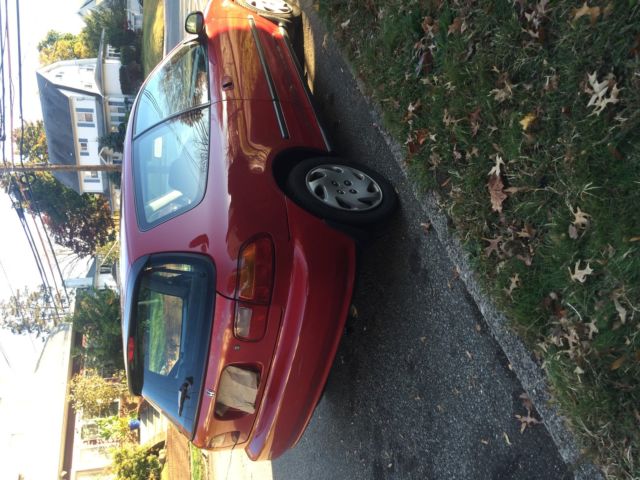 1992 Red Honda Civic Hatchback
