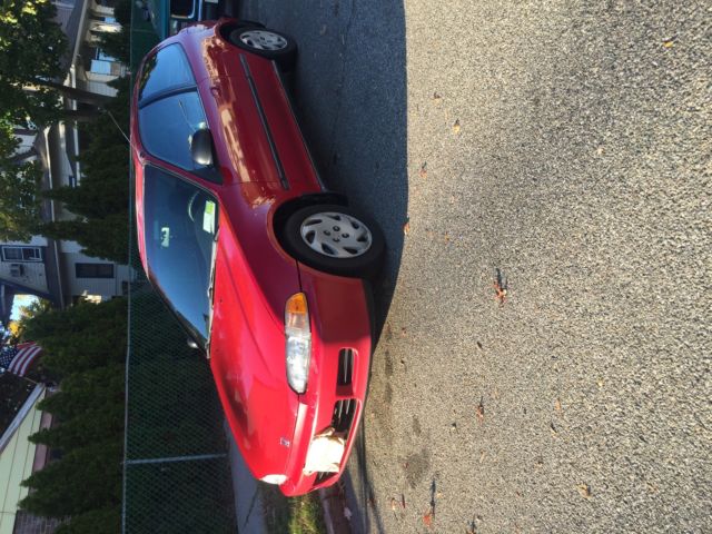1992 Red Honda Civic Hatchback