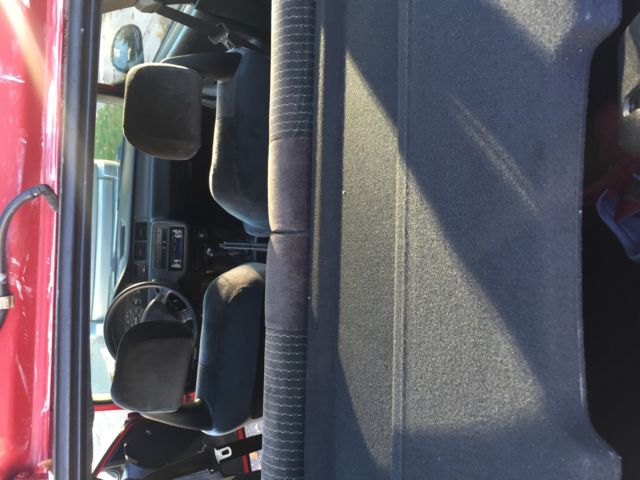 1992 Red Honda Civic Hatchback