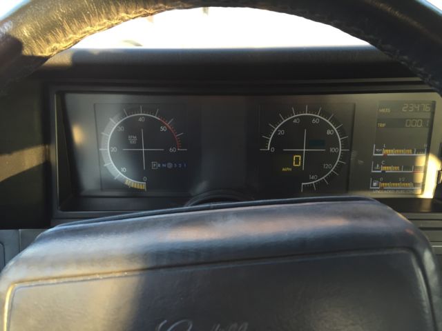 1992 peal white Cadillac Allante Convertible