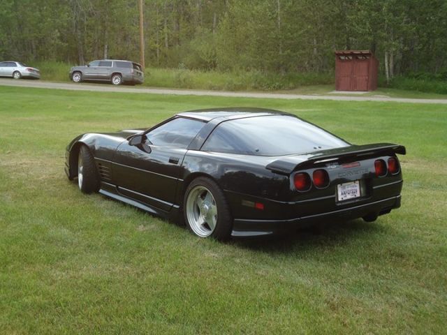 1992 Black Chevrolet Corvette Coupe