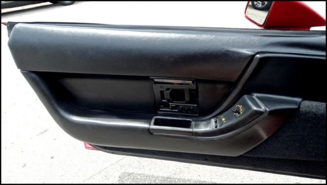 1992 Red Chevrolet Corvette Convertible