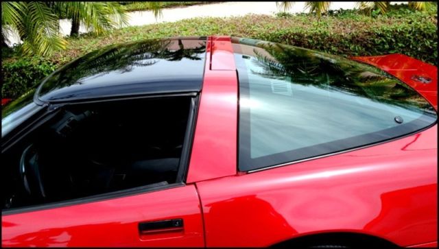 1992 Red Chevrolet Corvette Convertible