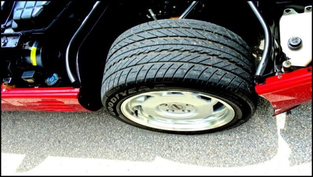 1992 Red Chevrolet Corvette Convertible