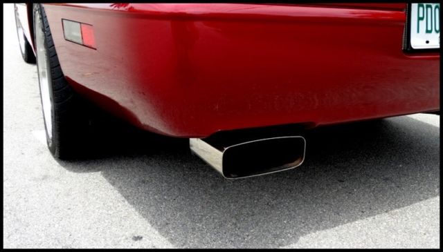 1992 Red Chevrolet Corvette Convertible