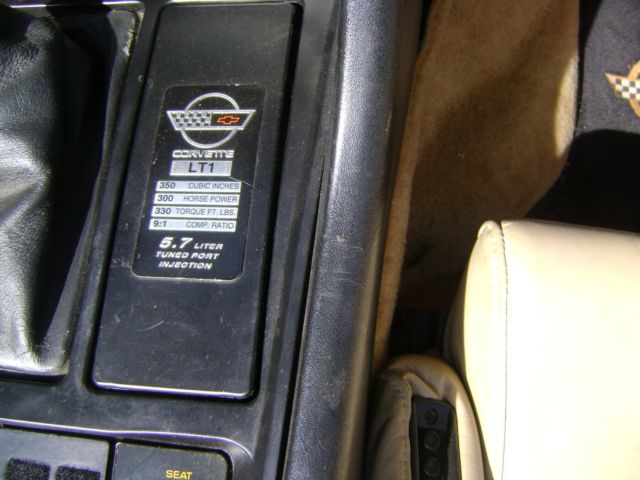 1992 Red Chevrolet Corvette Convertible