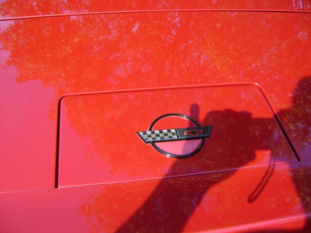 1992 Red Chevrolet Corvette Convertible