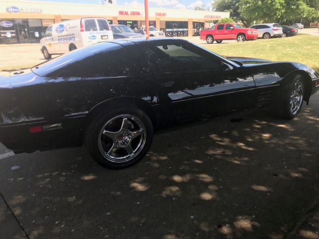 1992 Black Chevrolet Corvette Coupe