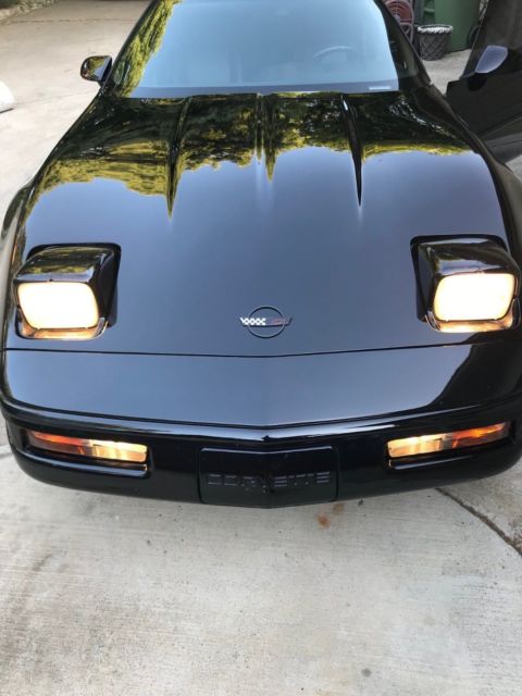 1992 Black Chevrolet Corvette Coupe