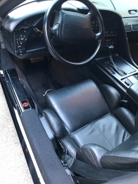 1992 Black Chevrolet Corvette Coupe