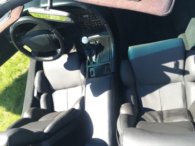 1992 Blue Chevrolet Corvette Coupe