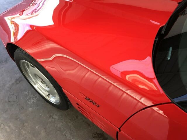 1992 Red Chevrolet Corvette Coupe
