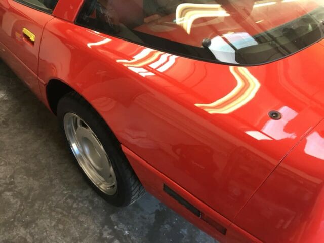 1992 Red Chevrolet Corvette Coupe
