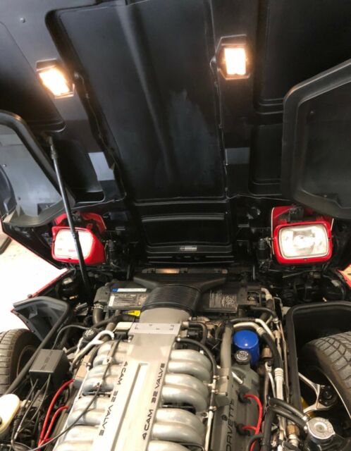 1992 Red Chevrolet Corvette Coupe