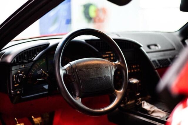 1992 Red Chevrolet Corvette Coupe