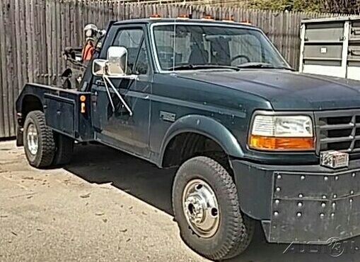 1992 Teal Ford F-350 Cab & Chassis