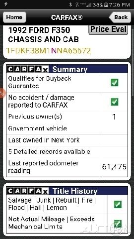 1992 Teal Ford F-350 Cab & Chassis