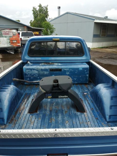 1992 Blue Dodge D250 Extended Cab Pickup