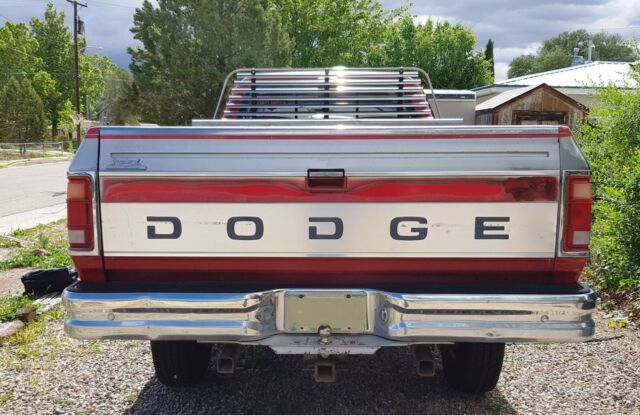 1992 Red Dodge Ram 2500 Crew Cab Pickup