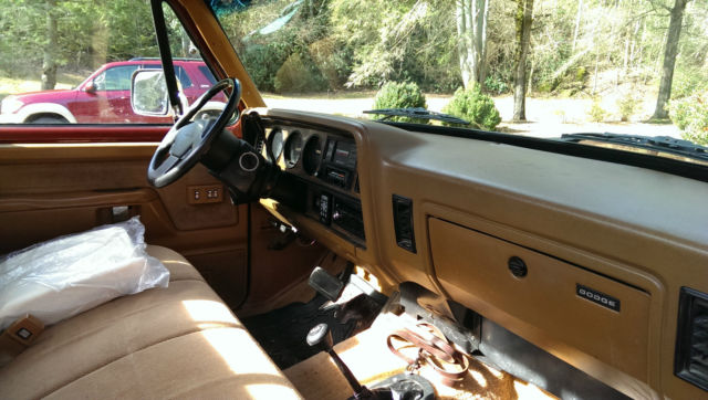 1992 Bronze and tan Dodge Power Wagon Standard Cab Pickup
