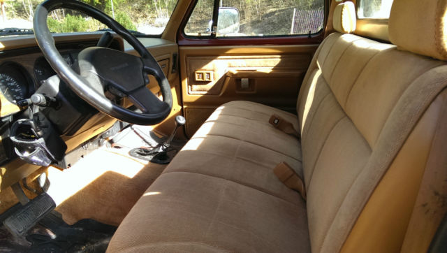 1992 Bronze and tan Dodge Power Wagon Standard Cab Pickup
