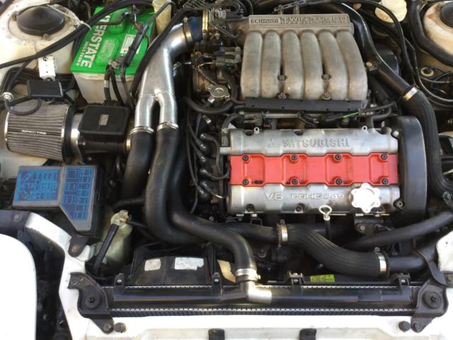 1992 Pearl white Dodge Stealth Coupe