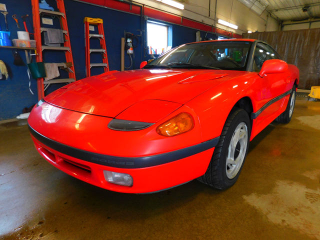 1992 Red Dodge Stealth Coupe