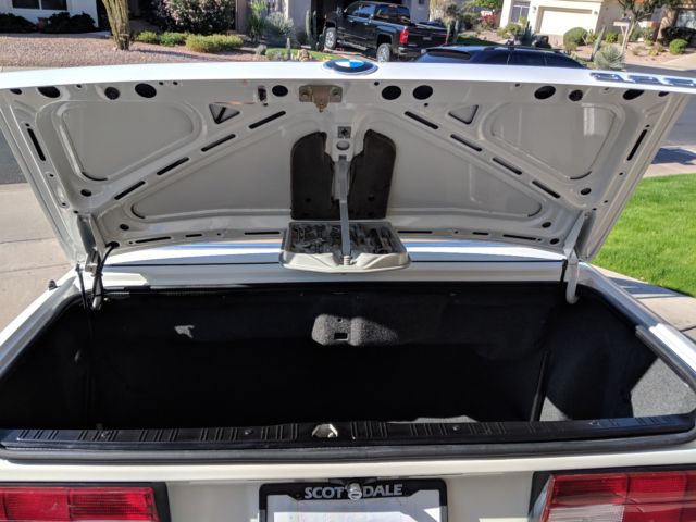 1992 white BMW 3-Series Convertible