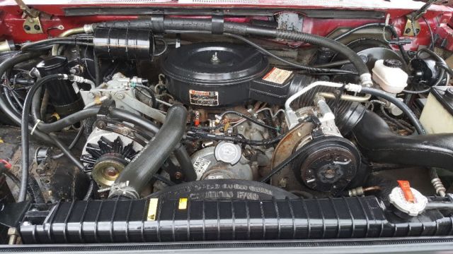 1992 Burgandy/White Ford F-350 Crew Cab Pickup