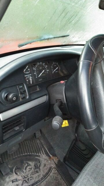 1992 Red Ford F-350 Cab & Chassis