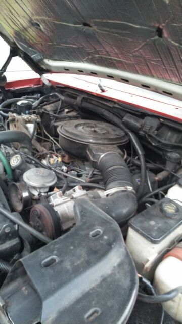 1992 Red Ford F-350 Cab & Chassis