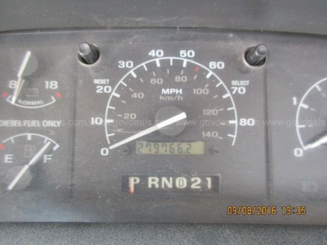 1992 Green Ford F-350 Standard Cab Pickup