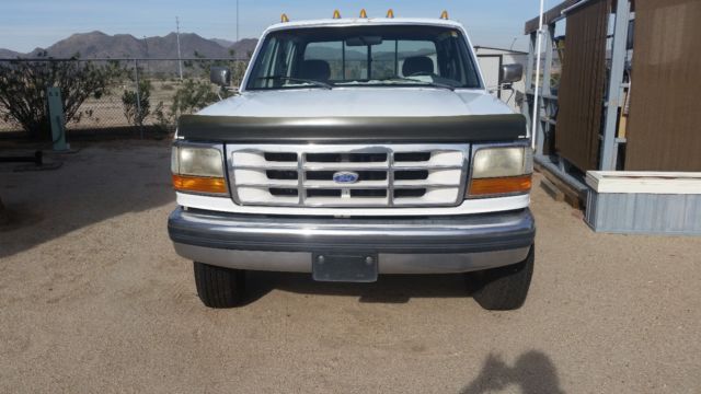1992 White Ford Other Pickups Extended Crew Cab Pickup