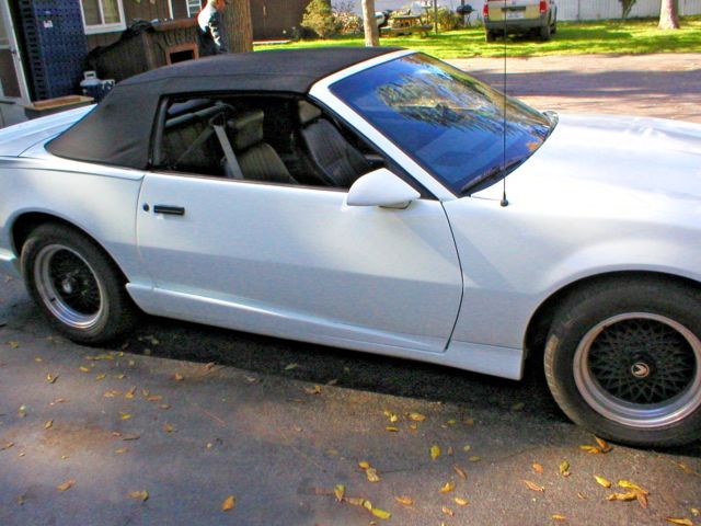 1992 White Pontiac Firebird Convertible