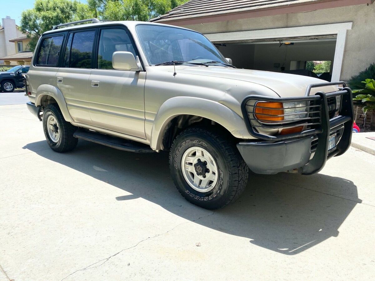 1992 Tan Toyota Land Cruiser SUV