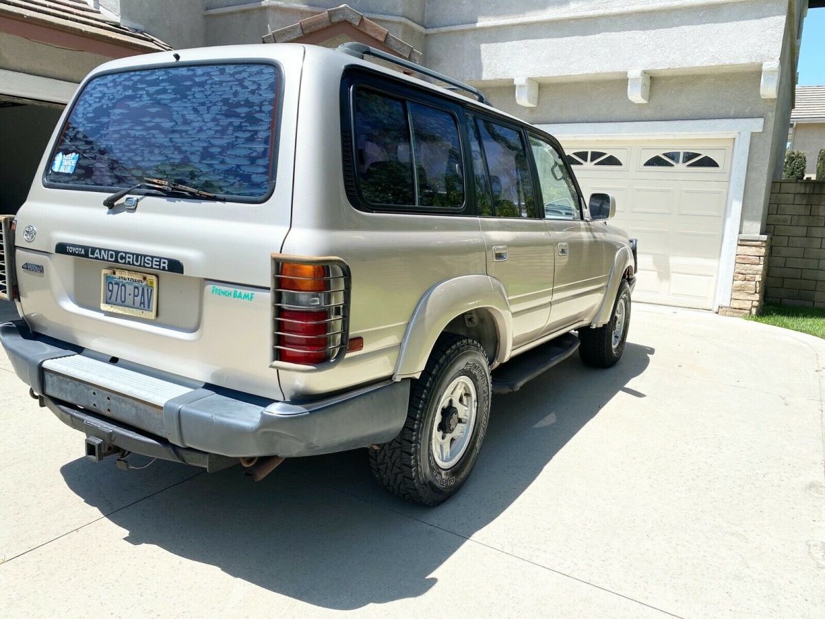 1992 Tan Toyota Land Cruiser SUV