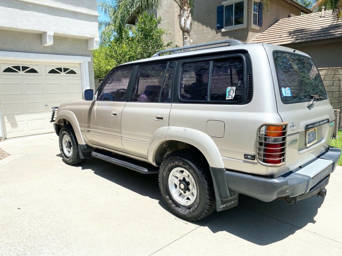 1992 Tan Toyota Land Cruiser SUV