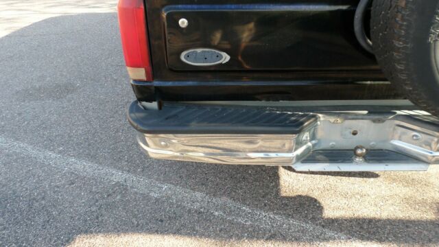 1992 Black Ford Bronco Convertible