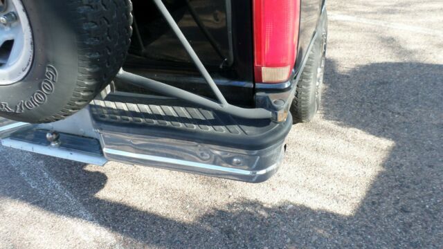 1992 Black Ford Bronco Convertible