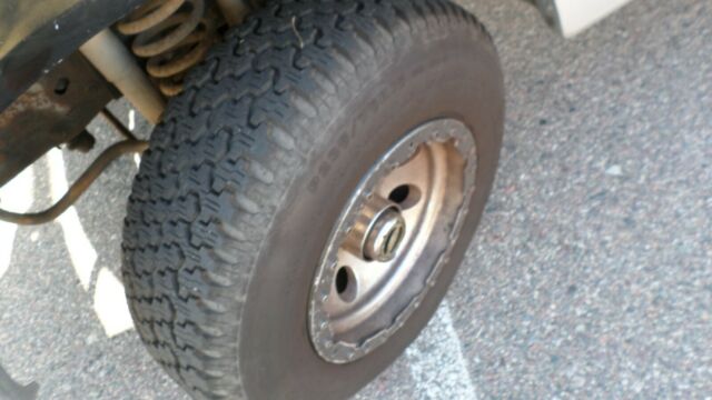 1992 Black Ford Bronco Convertible