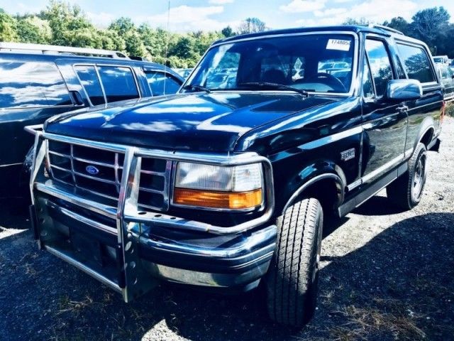 1992 Black Ford Bronco SUV