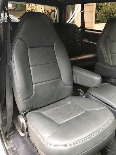 1992 White Ford Bronco SUV