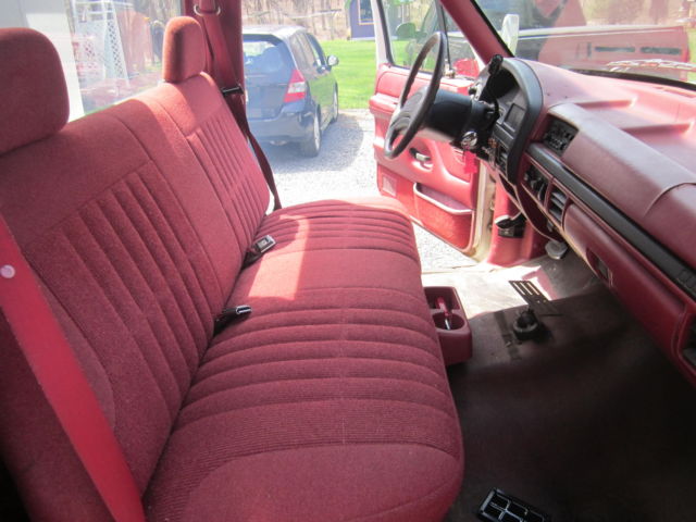 1992 White Ford F-350 Cab &- Chassis