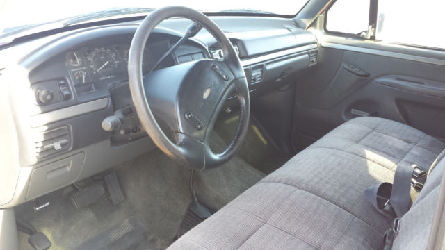 1992 Red Ford F-150 Cab & Chassis