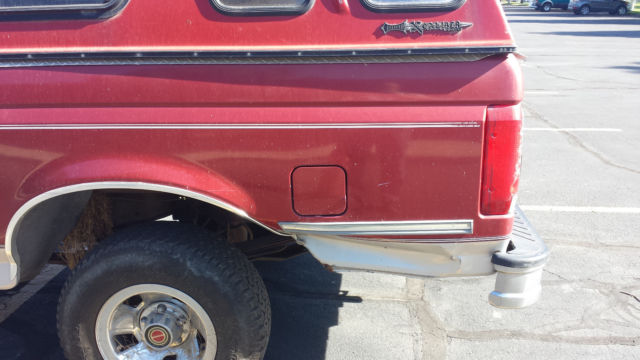 1992 Red Ford F-150 Cab & Chassis