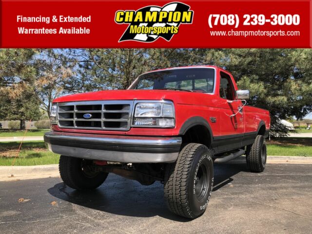 1992 Red Ford F-150 REGULAR CAB PIC
